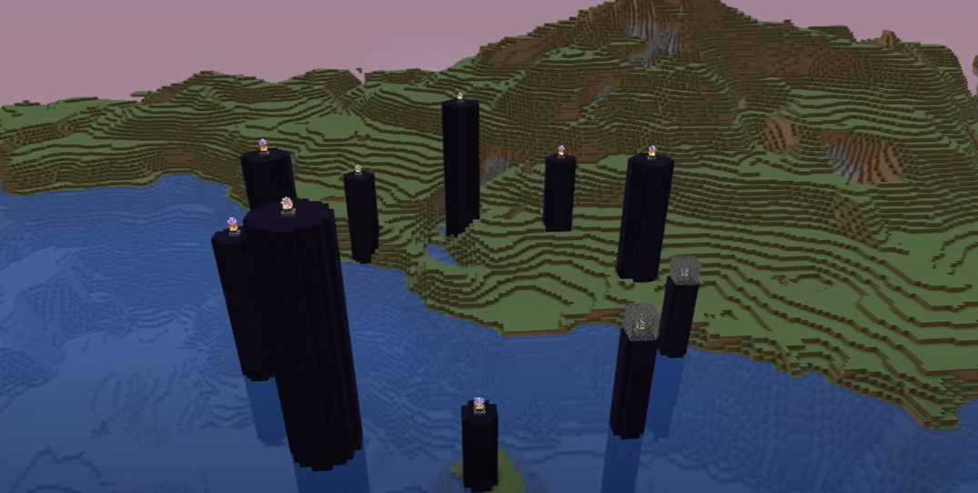 Map Art That Mimics Command Blocks