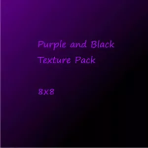 Purple and Black 8x8 PVP Tex