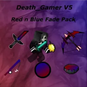 Death_Gamer V5 Red n Blue Fade