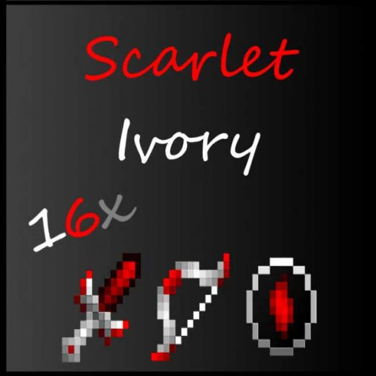 Scarlet-Ivory